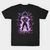 Asian Size Cotton Unisex Tshirt Print T-shirt Vegeta Battle Form Art T-shirt No-Cut Print Regular Fit