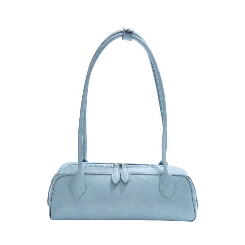 Simple Single Shoulder Armpit Bag, High Value Niche Retro Baguette Bag, Casual Commuting Versatile Women's Handbag