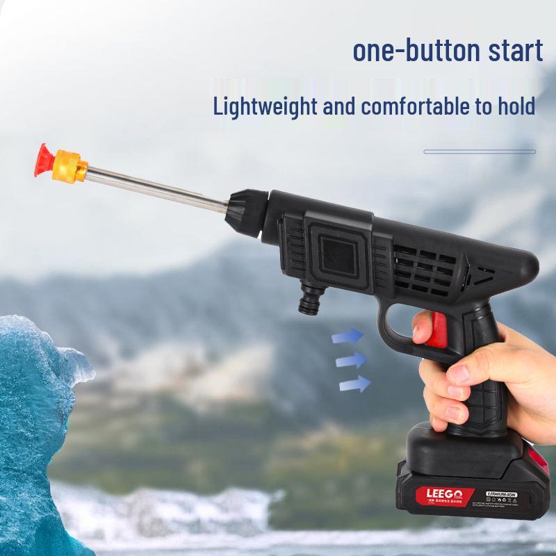 Cordless High-Pressure Portable Car Wash with Lithium Battery  