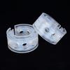 2pc Transparent Car Shock Absorber Retainer TPE Spring Buffer Power Cushion Type B+