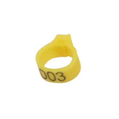 100 Pcs Bird Foot Ring Inner Diameter 8mm Pigeon Leg Poultry Dove Bird Parrot Clip Rings Band Foot Ring Pigeon Supplies