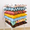 Winter Thickened Cotton Linen Square Seat Cushion