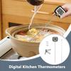 Cooking Temperature Gauge Long Probe Kitchen Meter with Pot Clip Deep Fry Oil Temperature Gauge with Rotatable Display for
