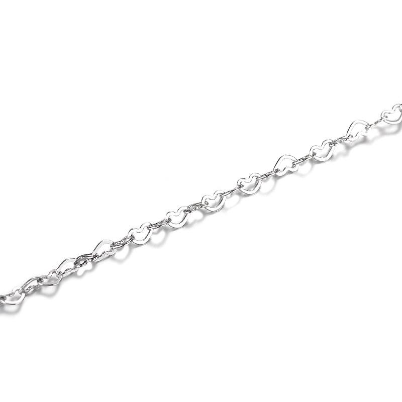 Necklace Female Chain No Pendant Collar Bone Chain Love Chain Naked Chain Pure Chopin Chain Overlay