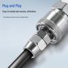 C-Type Self-Locking Air Hose Quick Connector