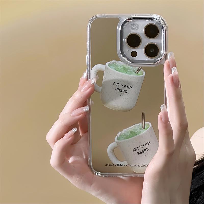 Zhitai Three-in-One Mirror Case for Apple iPhone 12/14Pro/15/16Pro Max