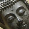 Statua Testa di Buddha Statuetta Fengshui Portico Ufficio Scrivania Ornamento Decorativo Interno/Esterno