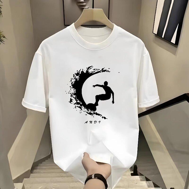 A Must-Have for Summer 100% Cotton Casual T-Shirt Sizes X - 4xl Popular Style Multiple Colors to Choose From