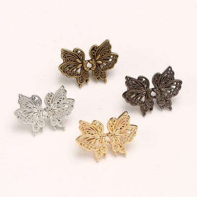 Alloy Waist Buckle Decorative Buttons No Sewing Detachable Button For Jeans Waist Adjustment Clothing Accessories Tool