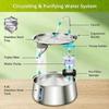 Replacement Filters Pet Water Feeder Automatic Automatic Cat Water Fountain  Pet Supplies