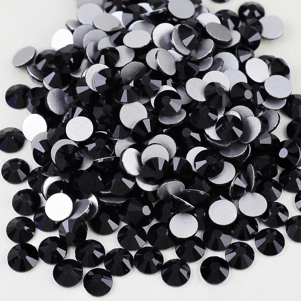 Crystal Ab Mixed Size Ss3-ss20 Bulk Package Non Hotfix Rhinestones Flat Back Rhinestones for Nail Art
