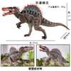 Jurassic Dinosaur Toy Set: Tyrannosaurus and Mosasaurus Models