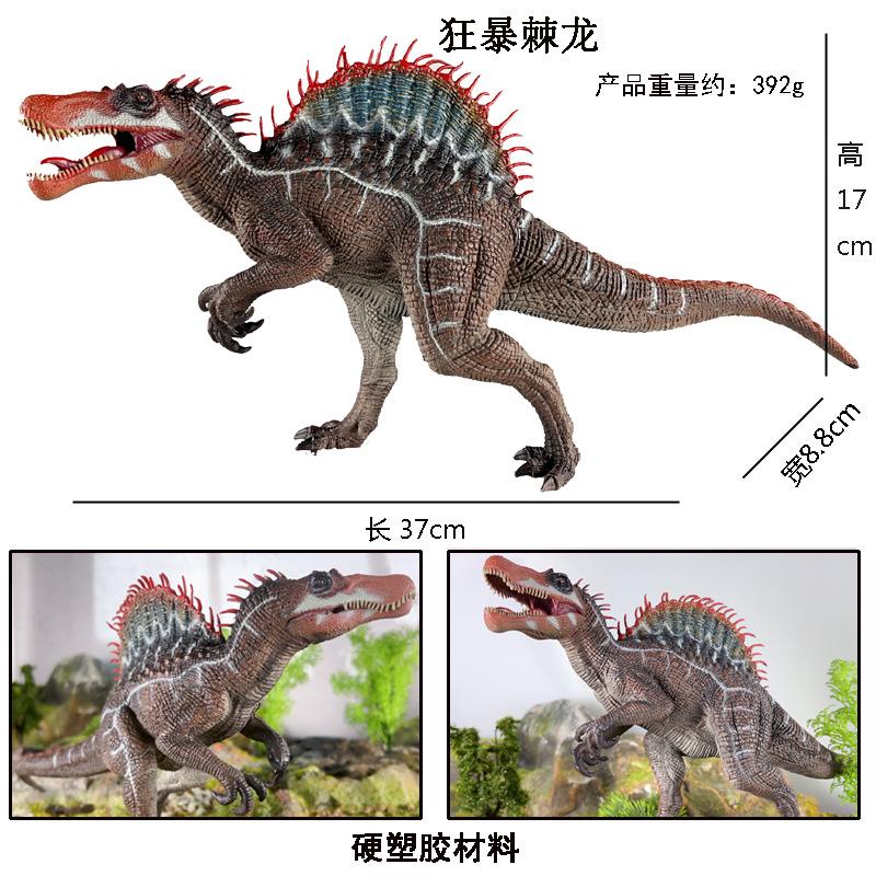 Jurassic Dinosaur Toy Set: Tyrannosaurus and Mosasaurus Models