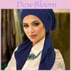 Polyester Womens Headscarf With Breathable Design For Casual Summer And Winter Wear