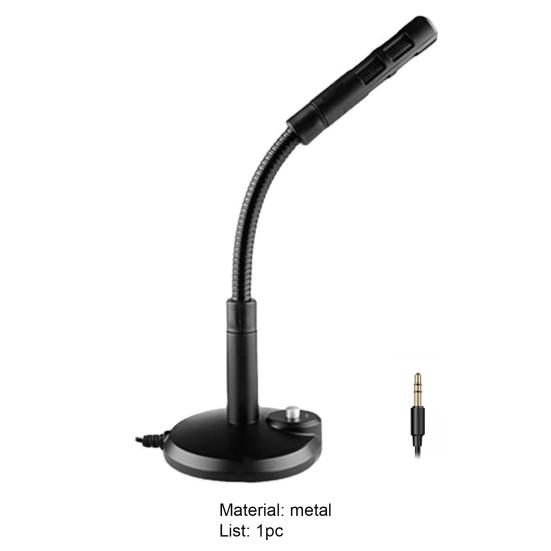 Microphone Anti-interference Loud Sound Wide Application Sturdy Base Stable Clear Call Noise Reduction Computer USB Professional Gaming Mic