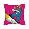 Funny Clowns B-Bozoeds  Pillow Cover Comfy Cushion Cover Kawaii Pillow Case For Chair Sofa Home Decor