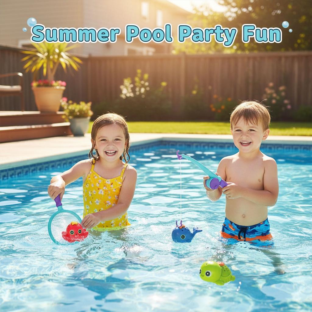 Diving Training Toy Children's Swimming Pool Water Toy Set