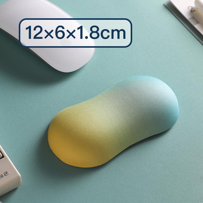 Desktop Mouse Wrist Rest Pad Silicone Mice Keyboard Hand Soft Cushion For Laptop Computer Pc Hand Pillow For Office Students