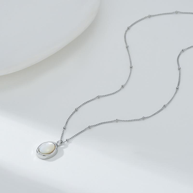 Necklaces Zirconia Temperament Collarbone Chain for Women Charms Fashion Vintage Pendant Jewelry Popular Accessories