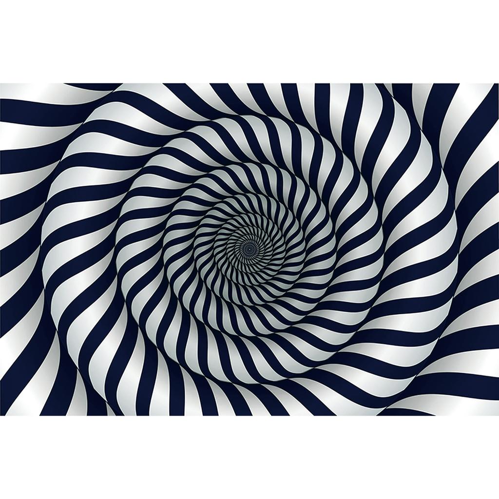 MOON.QG 3D Photography Wallpapers Backdrop Visual Illusion Background Swirl Geometric Home Wall Event Photo Studio Decorations