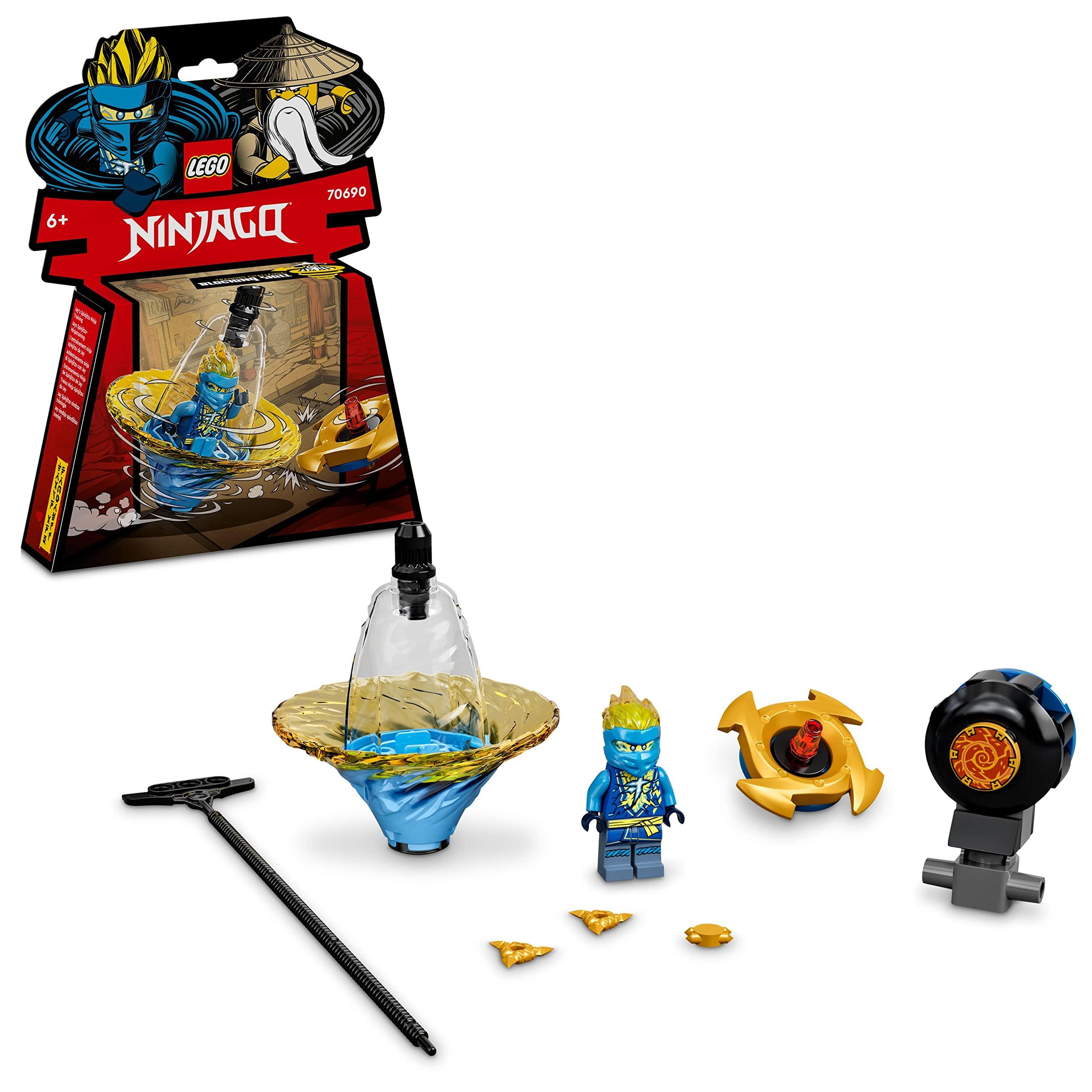 

LEGO Ninjago Спинджицу Спиннер Джей 70690 Игрушечные блоки Подарок Сэнтай Герой Ниндзя Мальчики от 6 лет и старше