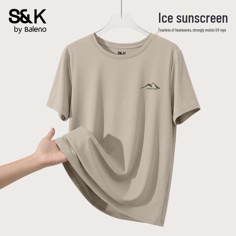 Baleno Men s Ice Silk Short Sleeve T-Shirt 2XL
