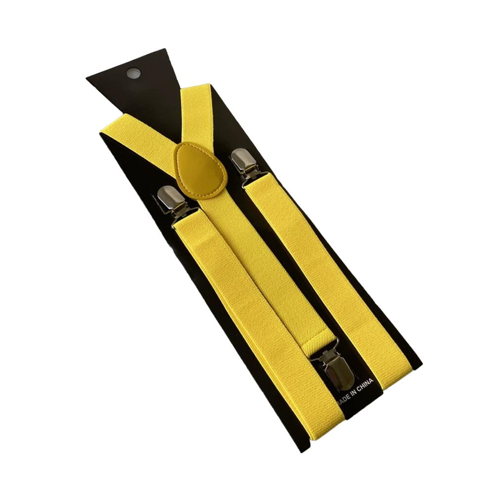 Suspenders For Men Pants Apparel Adult Suspender Man Shirt Dress Women Wedding Party Solid Colors Suit Skirt With Braces Straps