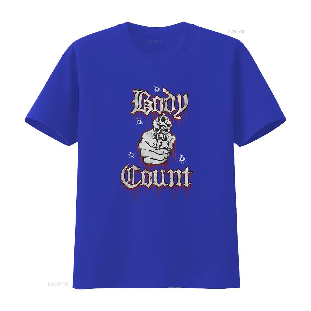 Body Count Talk Sh t Black Shirt OFFICIAL vintage Washed Comfortable Versatile homme Stylish designer clothes Casual fashion