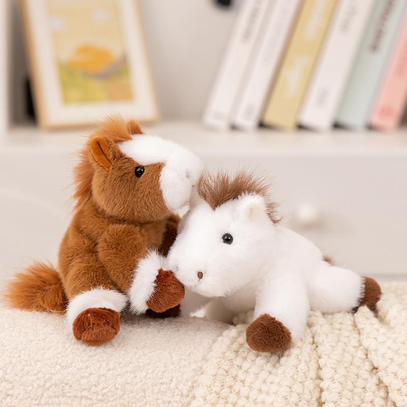 Animal Plush Pony Stuffed Toy With Pp Cotton Filling Ideal For Children And Gifts