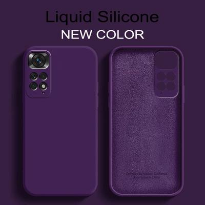 Luxury Liquid Silicone Soft Cover For XiaoMi RedMi Note 11 Pro 5G 11s 10 Note 13 Pro 5G Redmi Note 12 Global Phone Case
