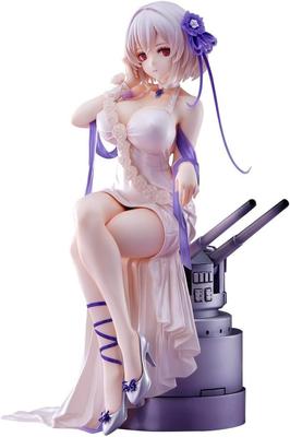 Wave Dream Tech Azur Lane Seria Rosa Bianca Scala PVC Figura Completa 1/7 Preverniciata