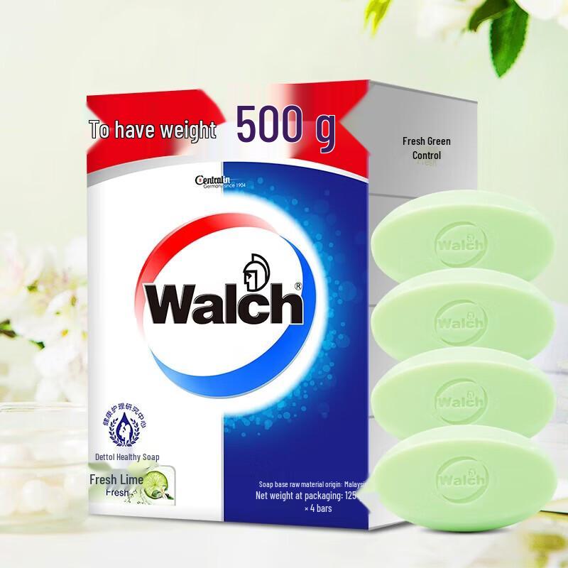 Walch Healthy Soap Bars - Family 4-Pack