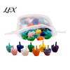 Middle Finger Desk Decoration 25/50/100Pcs 3D Printed Mini Set, Tiny Colorful for Miniature Hand Gesture Figurine Decor, Gag Gift, Party Favors Small