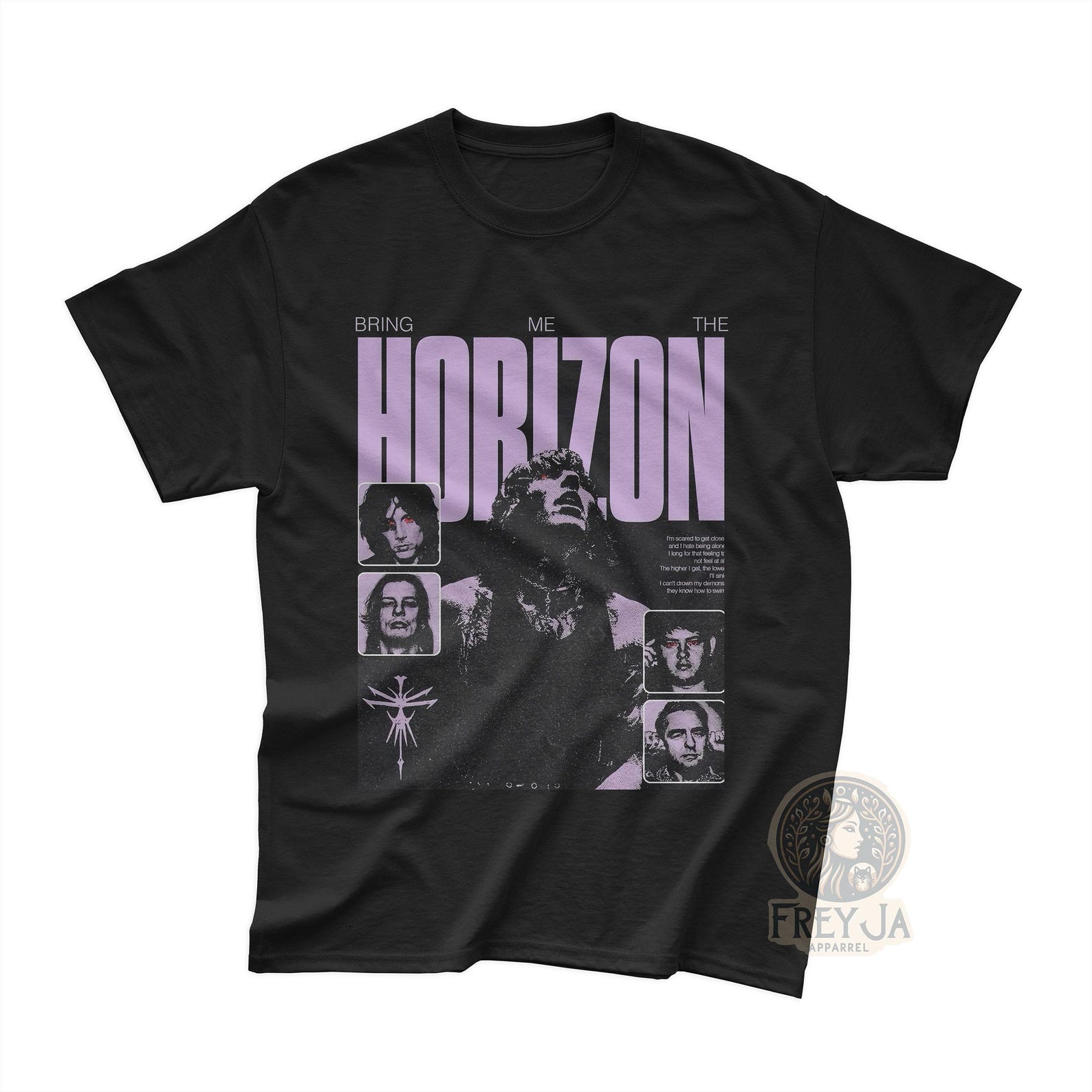 Bring Me The Horizon T-Shirt - Unisex Rock Music Tee - Metal Band Poster Merch S