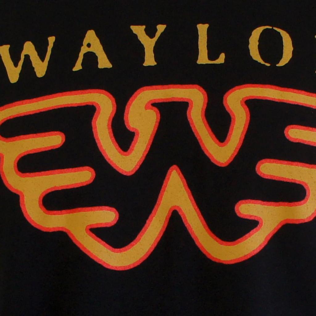 Waylon Jennings Wings W Logo Slim-Fit T-Shirt L Black