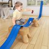 13.5 Ft Flexible Race Track For Kids, Race Car Ramp Track With Suction Cups And 2 Small Racecars