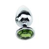 1PCS Small Size Metal Crystal Stainless Steel Anal Plug Jewelled Anal Butt Plug Sex Toys Products