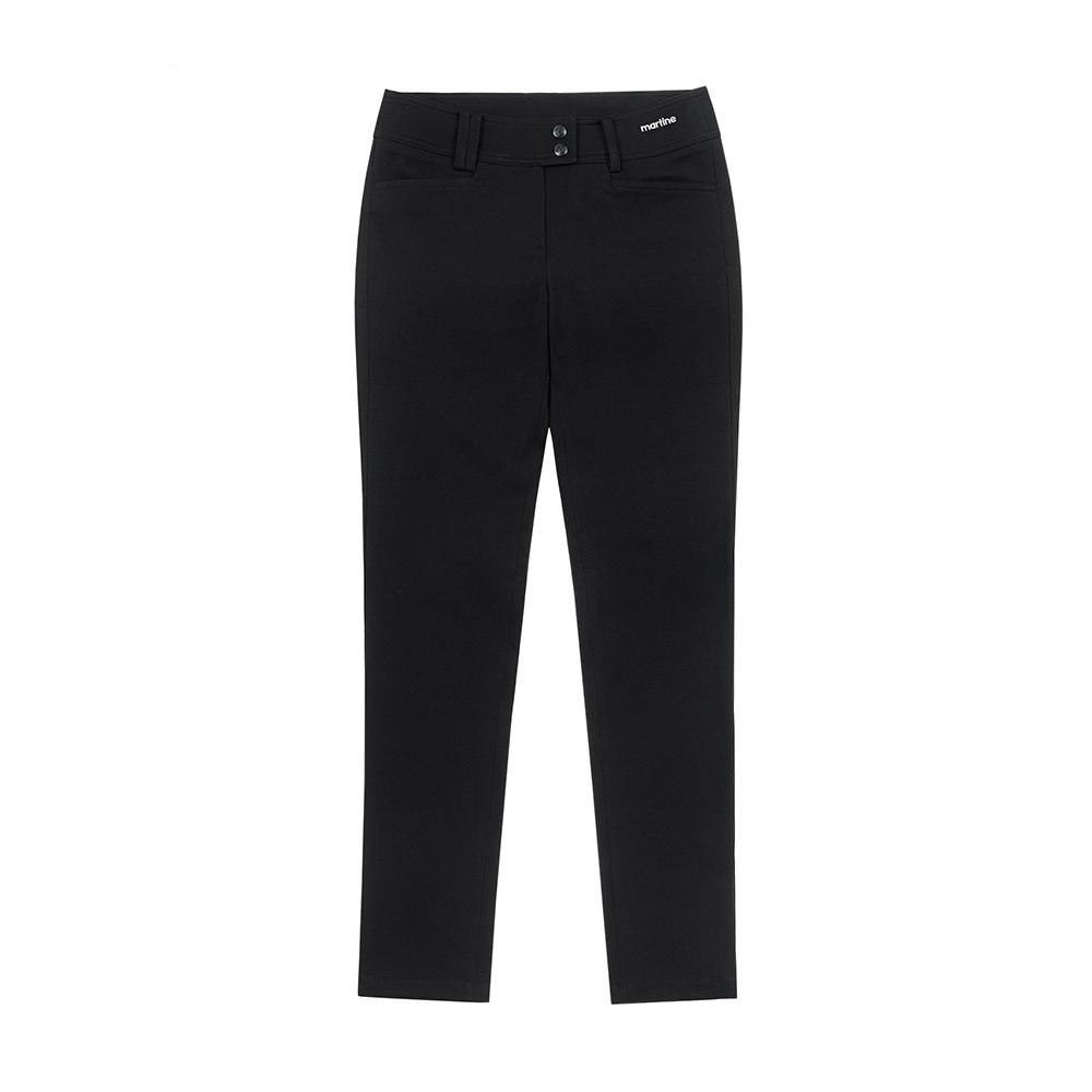 MARTINE GOLF Slim-Fit Pants_Black