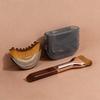 Lymphatic Contour Face And Body Brushes The Lymphatic Drainage Massager Ultra-Thin Wide Tongue Type Brush For Face Dry Brushing