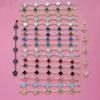 High-end Five-flower Bracelet Double-sided V Gold Four-leaf Clover Exquisite Bracelet Female 18k Plated Natural White Mother-of-pearl Bracelet