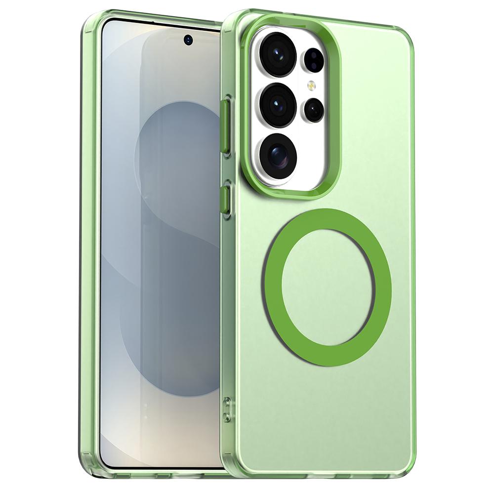 Matte Clear For Magsafe Cases For Samsung Galaxy S26 S25 S24 S23 FE Plus Ultra A06 A16 A26 A36 A05 A15 A25 A35 A55 A56 5G Cover