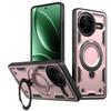 Magnetic Case For Xiaomi Redmi K80 5G/K80 Pro 5G/Poco F7 Pro 5G/F7 Ultra 5G Military Protection PC+TPU Kickstand Phone Cover