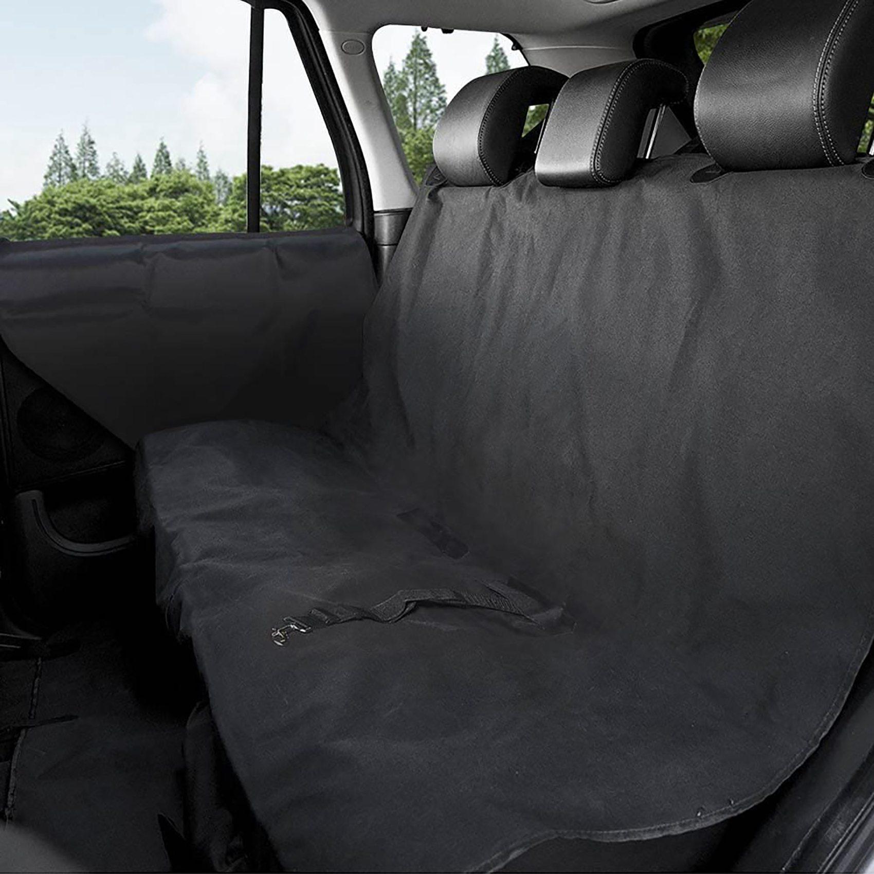 

Good-Pet Гамак-Сидіння для Собаки Покриття Автомобіля SUV Ван Задній Захисний Килимок Чохли на Сидіння Авто для Собак(Для великих і маленьких собак),Захистіть Вашу C чорний