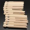 25Pcs 11Cm Wood Dolly Peg Wood Clothes Pins Pegs Traditional Dolly Wooden Clothes Pegs Clothes Pins Clothespins Crafts Supplies