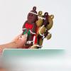 Weihnachtsbaum Anhänger, Lebkuchenmann Weichgummi Weihnachtsatmosphäre Dekoration Schmuck