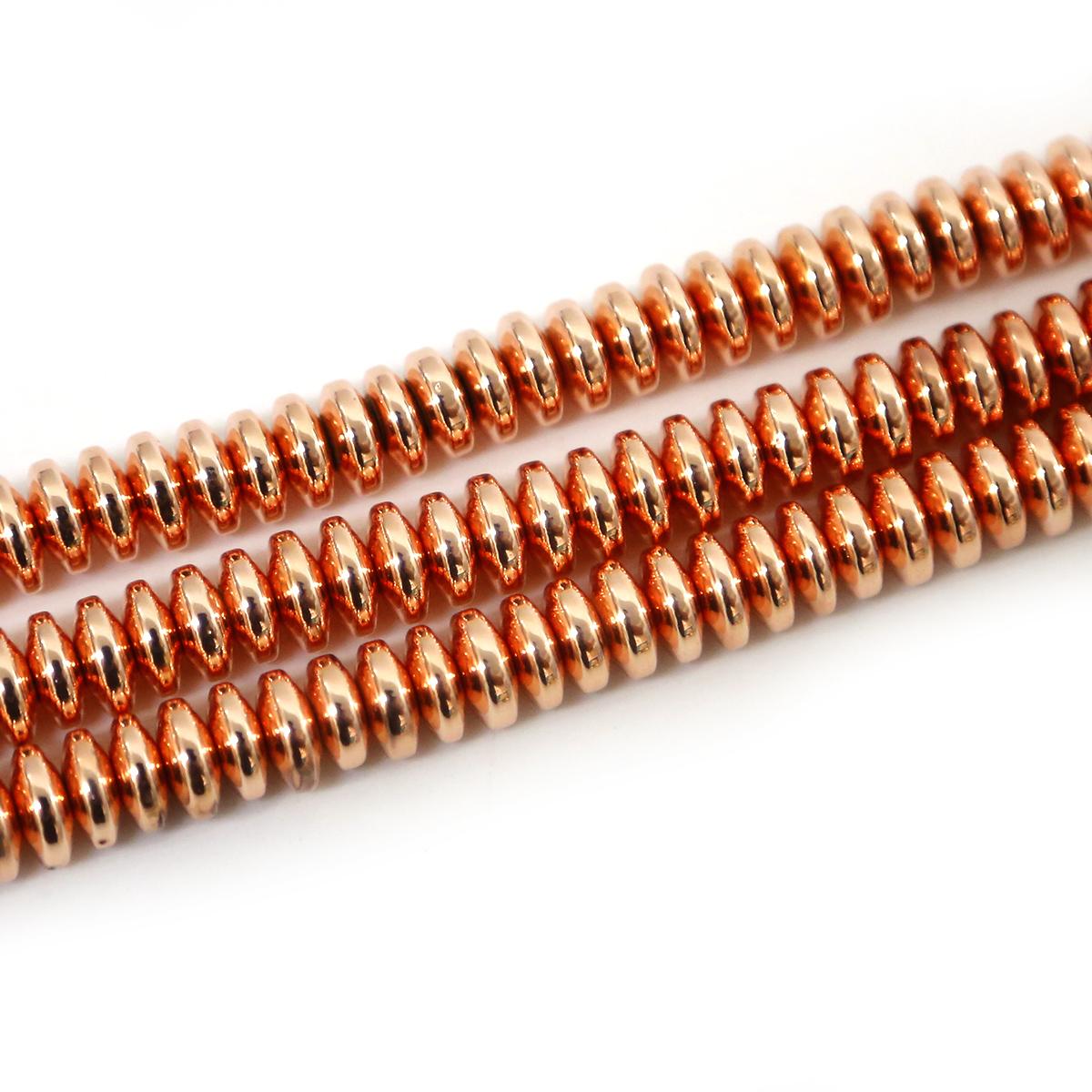 

Летающая тарелка, гематит, золото, серебро, натуральный камень, 4/6/8 мм, плоская круглая прокладка, свободные бусины для изготовления ювелирных изделий, браслетов «сделай сам» 8×3mm 110pcs розового золота