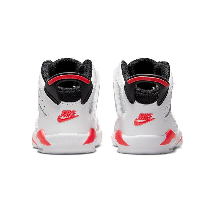 Jordan 6 Retro Little Flex Atmosphere (TD) Baby Sneakers Infrared-23-White-Black DR8499-661