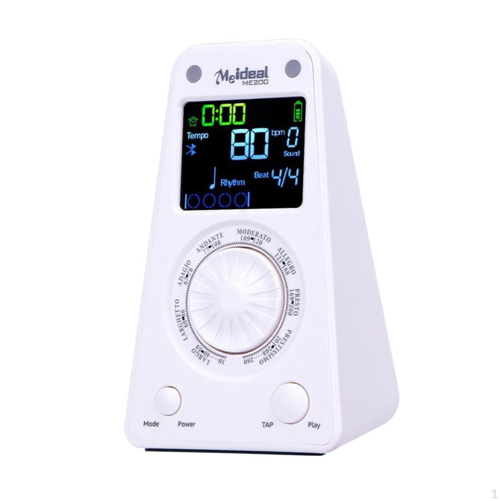 Digital Metronome for Piano Beat Tempo Adjustable Control with Timer Birthday Electronic