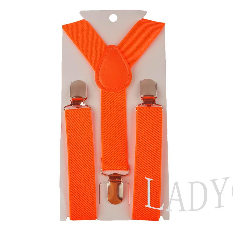Soild Color Children Belt Baby Boys Girls Suspenders Clip-on Y-Back Braces Elastic Kids Adjustable suspenders suspenders