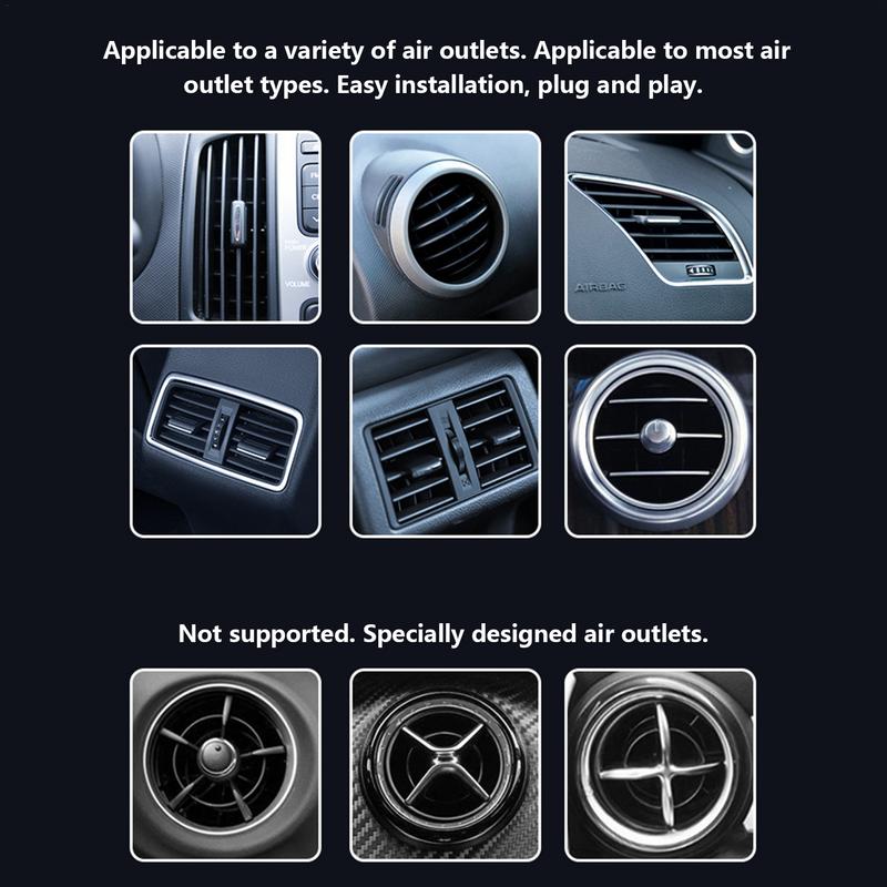 Vent Phone Mount for Car Mobile Phone Holder Car Phone Holder Vent Phone Holders for Car Mount Automobile Hands-Free Cradle Air